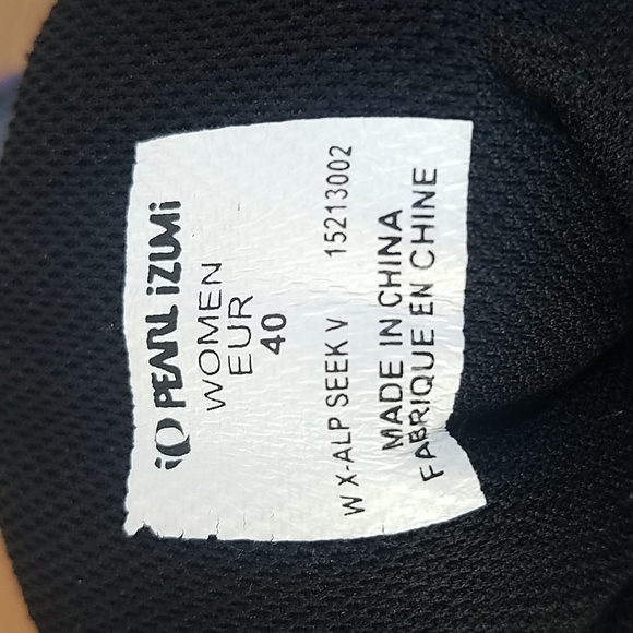 PEARL IZUMI W X-Alp Seek V Cycling Shoes,size EU 40 - Picture 4 of 11